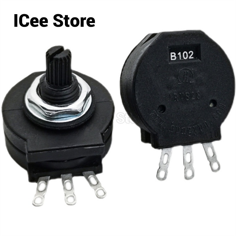 Original Potentiometer RVS28P 3Pin 1K 5K 10K 100K 1M สําหรับเครื ่ องเชื ่ อมสวิทช ์ RVS28 B102 B103 B223 B472 B474 B502 ราคา ถูกที่สุด ดีลบีเคเค แกลเลอรีภาพที่ 3