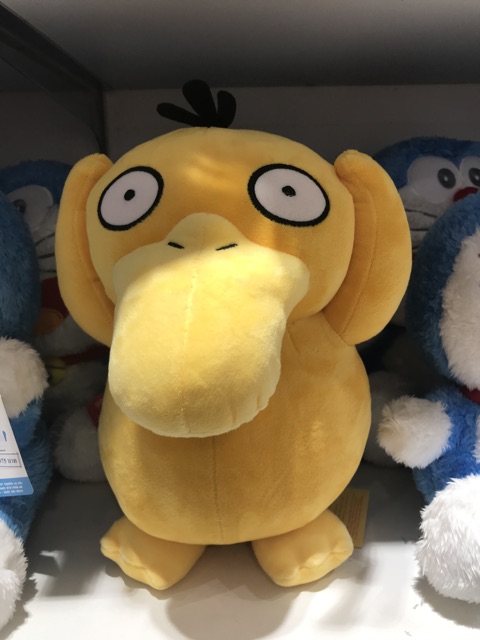 ตุ๊กตาpsyduck 10 นิ้ว 300 บาท ตุ๊กตาเป็ด ลิขสิทธิ์ nintendo แท้ค่ะ