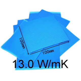 Thermal pad แผ่นซิลิโคนนำความร้อน 13 W/mk (หนา 0.5-4.0mm) สำหรับงานการ์ดจอ แรม cpu อุปกรณ์อิเล็กทรอนิกส์