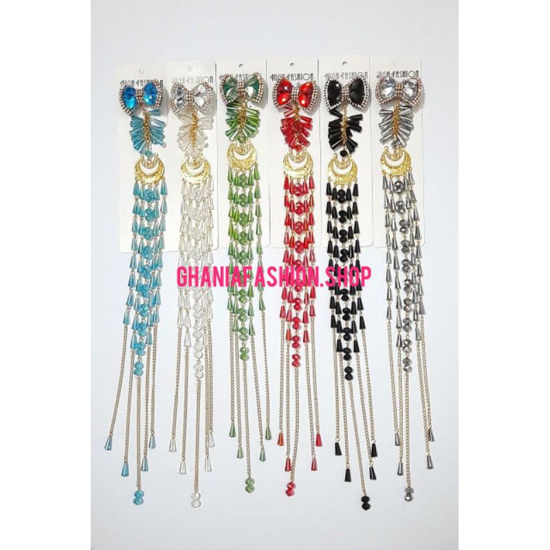 Ghania fashion.shop-BROS JURAI CRYSTAL DROP PLATE