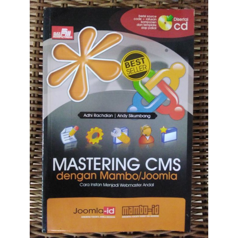 หนังสือ Mastering Cms พร้อม Mambo/Joomla