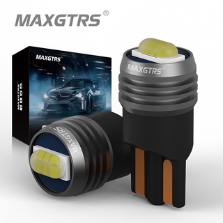 Maxgtrs W5W หลอดไฟ LED ติดป้ายทะเบียนรถยนต์ 2x 194 168 T10 3570S