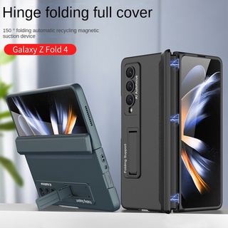 Gkk เคสพลาสติกแข็ง กรอบแม่เหล็ก สําหรับ Samsung Galaxy Z Fold 2 3 Fold 4 5G Samsung Z Fold4 Fold 3