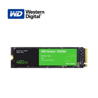 WD SSD 480GB M.2 PCIE GREEN SN350 NVME WDS480G2G0C รับประกัน 3ปี SYNNEX