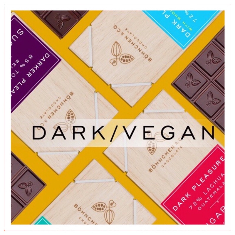 Böhnchen & Co. ดาร์ก 68% ช็อกโกแลต / NO ADDED SUGAR / KETO FREINDLY / รสเข้ม อร่อยได้สุขภาพ