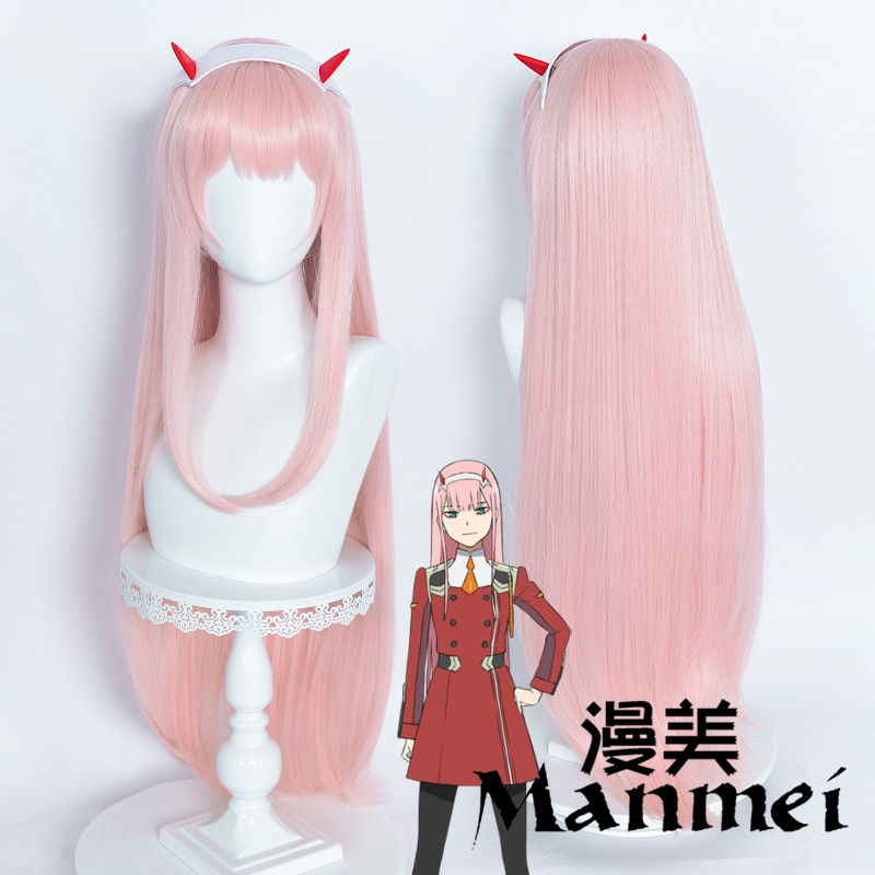 วิกผมคอสเพลย์จากอนิเมะ Darling in the FranXX แบบสังเคราะห์ทนความร้อน