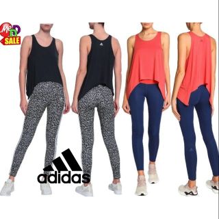 Adidas -ใหม่ เสื้อใส่ออกกำลังกาย (TRAINING TANK) ADIDAS CLIMALITE KNOT TANK TOP CF3816 CF3817