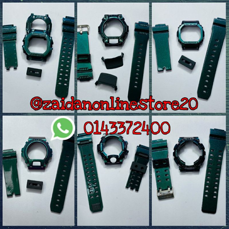 🔥TALI JAM/BNB CUSTOM EMERALD KILLER 2020 GX56 KING, G7900 MATMOTO, DW5600, DW6900, GW9400 RANGEMAN, 