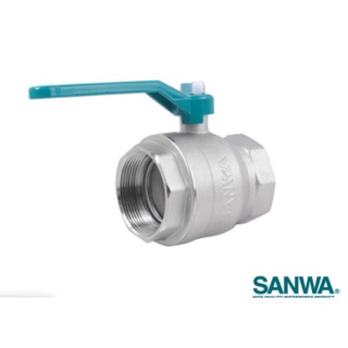 บอลวาล์วรูเต็ม sanwa ขนาด 2"