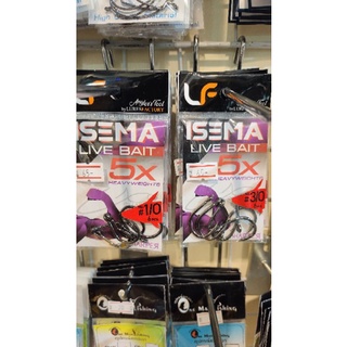 ตัวเบ็ดตกปลาบึก LF ISEMA LIVE BAIT 5X