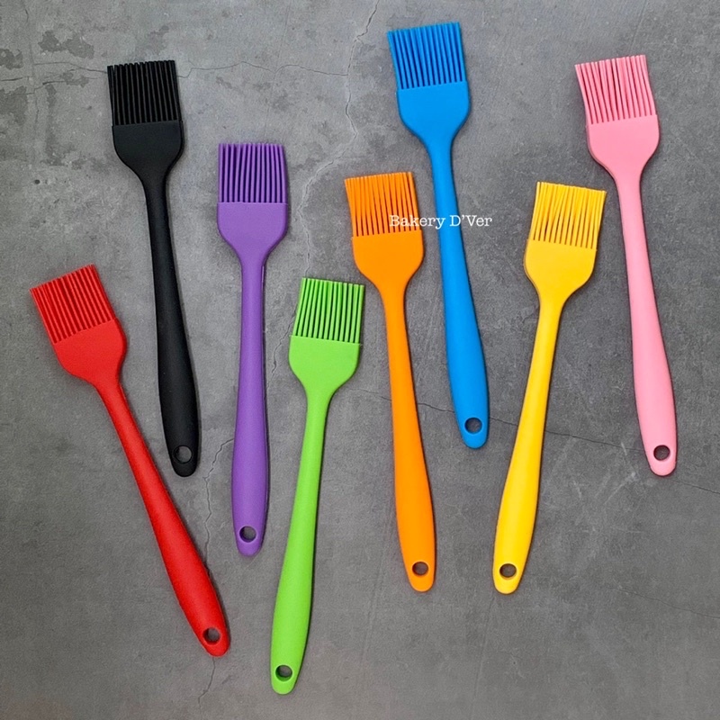 Bakery D'VER ❤️ แปรงซิลิโคน ทนความร้อน ขนาด 21 cm น้ำหนัก 41 g