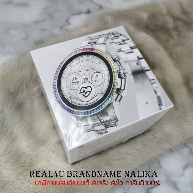 นาฬิกาข้อมือผู้หญิง Michael Kors รุ่น MKT5065 Access Women's Runway Stainless Steel Touch-Screen Smartwatch with Plastic