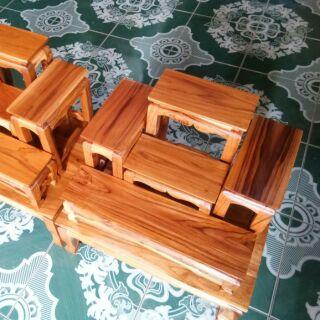 โต๊ะหมู่ไม้สักส่งฟรี ราคาถูกที่สุด
