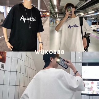 WK[M～5XL]⚡️เสื้อยืด⚡️Apachla คอกลม แขนสั้น แฟชั่นและการพักผ่อน #D23