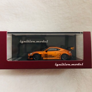 IGNITION MODEL #TOYOTA 86 V3 (Orange Metallic)🚦Scale 1:64