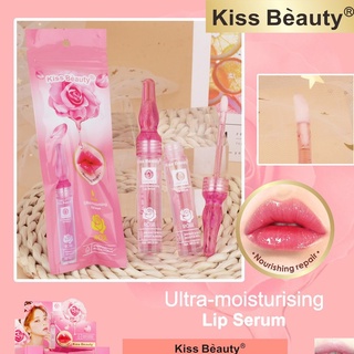 70100-03RO ลิปเซรั่มดอกกุหลาบ Kiss Beauty ลิปบำรุงริมฝีปาก ลิปมัน ลิปเซรั่ม ลิปบามล์ ลิปเซรั่มกลิ่นดอกกุหลาบ