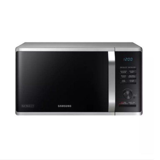 Samsung เตาอบไมโครเวฟ MG23K3575AS/STอุ่นและย่าง , 23 ลิตร