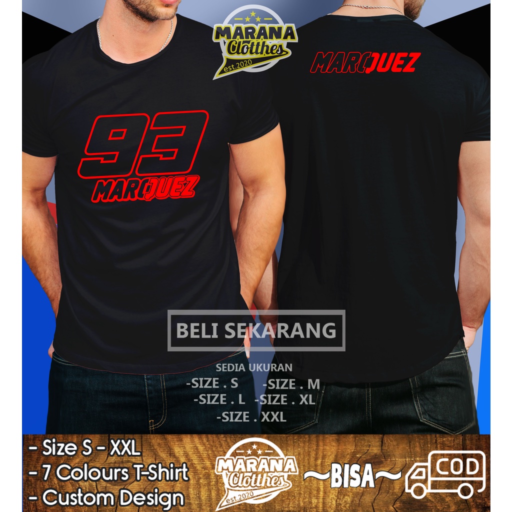 เสื้อยืด 93 MARQUEZ MOTO GP
