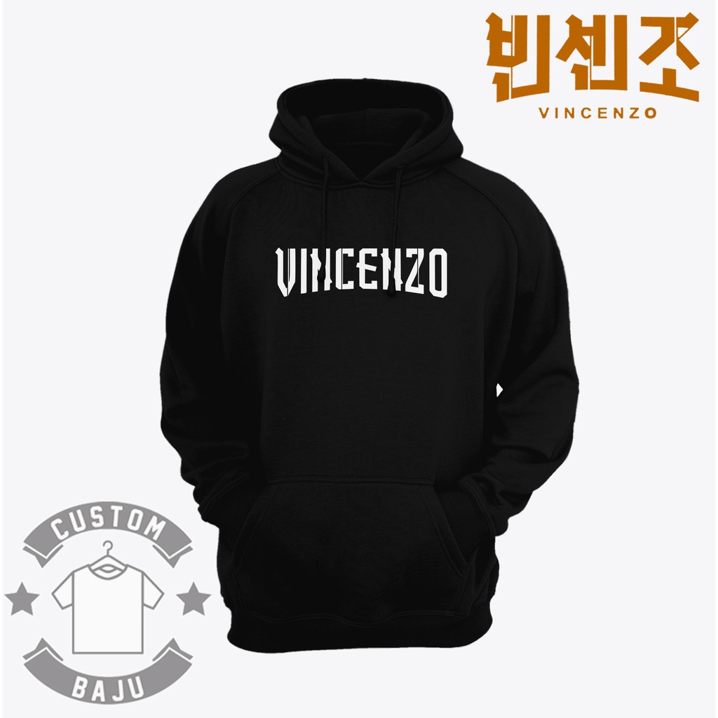 Netflix Vincenzo Drakor 249 Song Joong Ki เสื้อกันหนาวมีฮู้ด