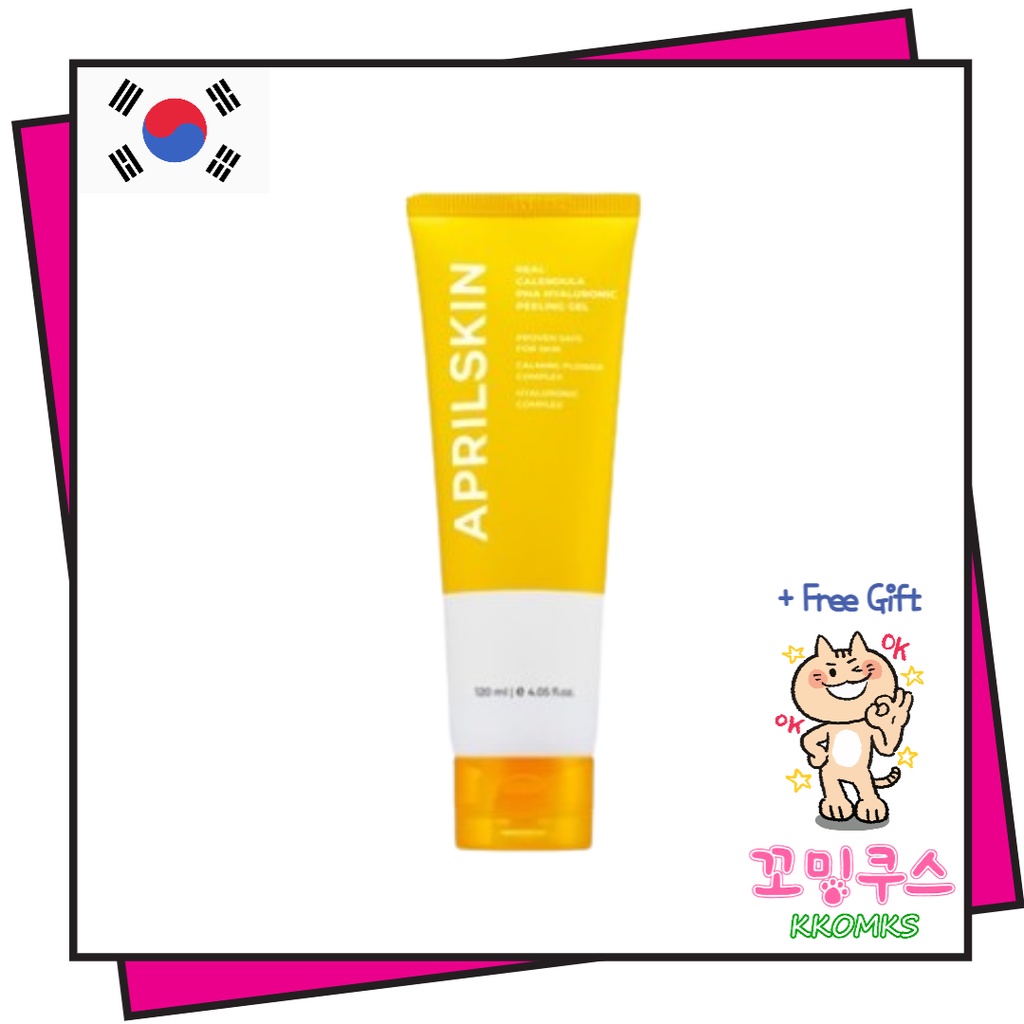 [KOREA] APRILSKIN Real Calendula PHA Hyaluronic Peeling Gel 120ml