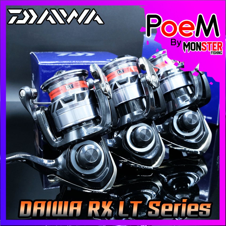 รอกสปินนิ่งไดว่า DAIWA RX LT 1000/2000/2500/3000-C/4000-C/5000-C/6000 NEW 2020