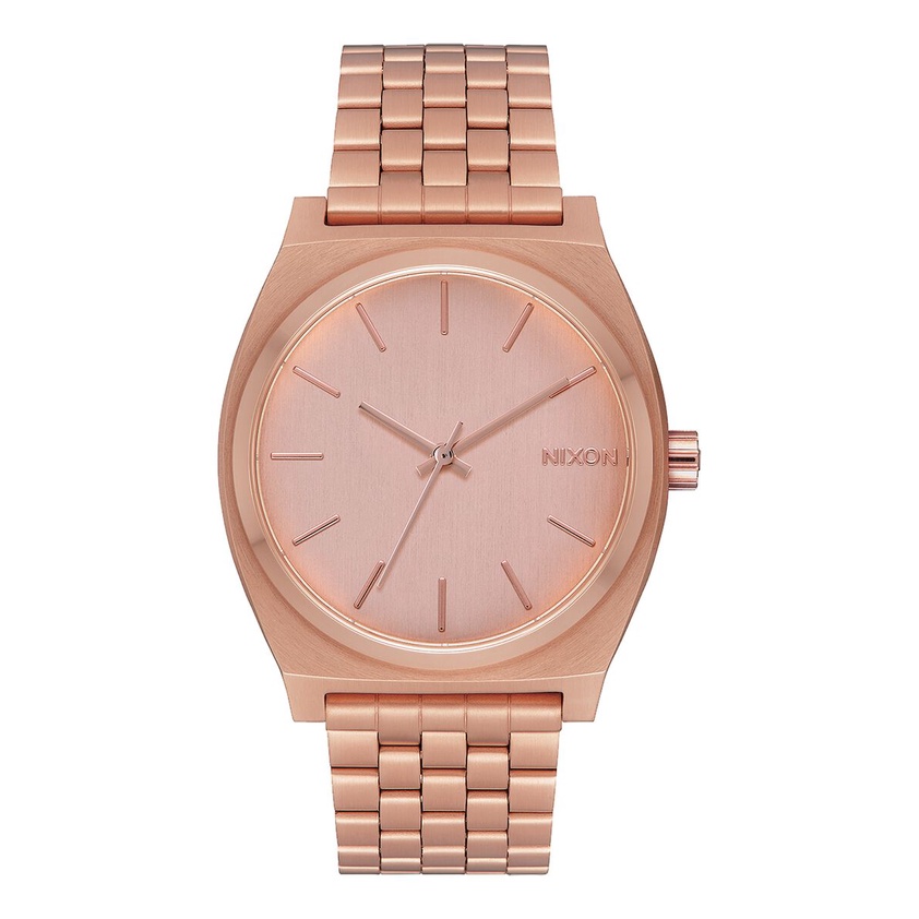 Nixon Time Teller รุ่น NXA045897-00 นาฬิกาผู้ชายข้อมือผู้หญิง สีโรสโกลด์ หน้าปัด 37 มม.