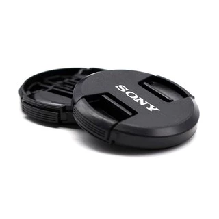ฝาปิดหน้าเลนส์ New Version Sony Lens Cap ขนาด 40.5 49 52 55 58 62 67 72 77 mm. แถมฟรีเชือกกันหาย