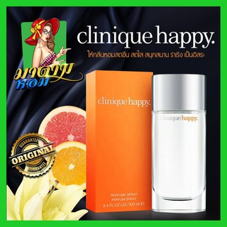 [แท้💯%] น้ำหอมผู้หญิง คลินิค แฮปปี้  Clinique Happy EDP For Women 100 ml.(พร้อมส่ง+กล่องซีล)