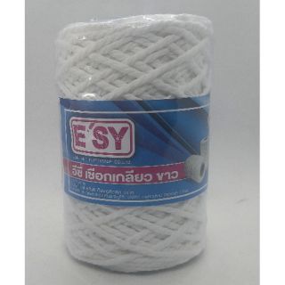 ESY อีซี่  เชือกเกลียว ขาว  เบอร์ 30  หนัก 100 กรัม  สำหรับรัดสิ่งของ  รัดกล่อง  พัสดุไปรษณีย์