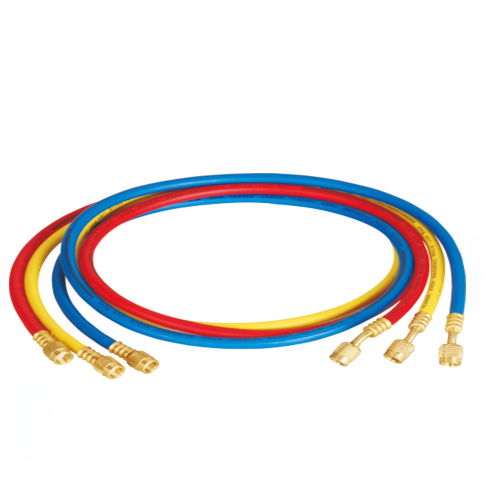 สายเติมน้ำยาแอร์ สายชาร์จน้ำยาแอร์ ยาว 1.5 เมตร AC Charging Hoses Tube Refrigerant R134a,R12,R22,R41