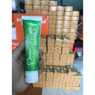 ของแท้100%ยาสีฟันบาบูเคลียร์แก้ปากเหม็นฟันเหลือง ส่งฟรี!!!