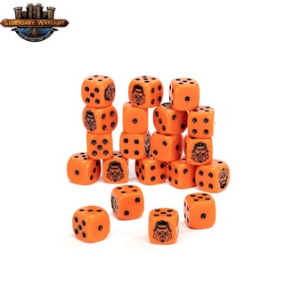 [พร้อมส่ง]Warhammer 40K: KILL TEAM: DEATH KORPS OF KRIEG DICE SET