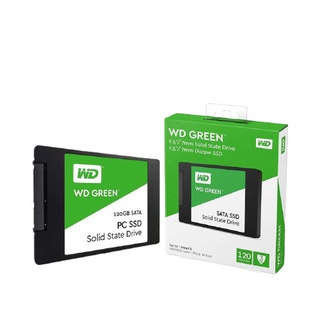 WD SSD (เอสเอสดี) GREEN 120 GB(WDS120G2G0A) SATA-GREEN-3D/3YEAR Synnex/2.5" 7MM READ 545MB/S
