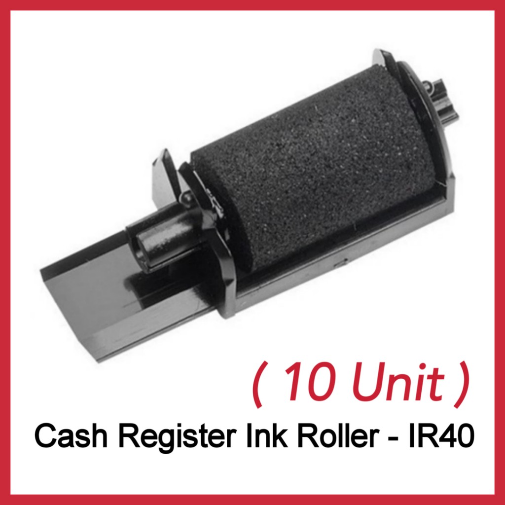 เครื่องบันทึกเงินสด IR-40 / IR40 / IR 40 Ink Roller For - สีม่วง (10 ชิ้น)