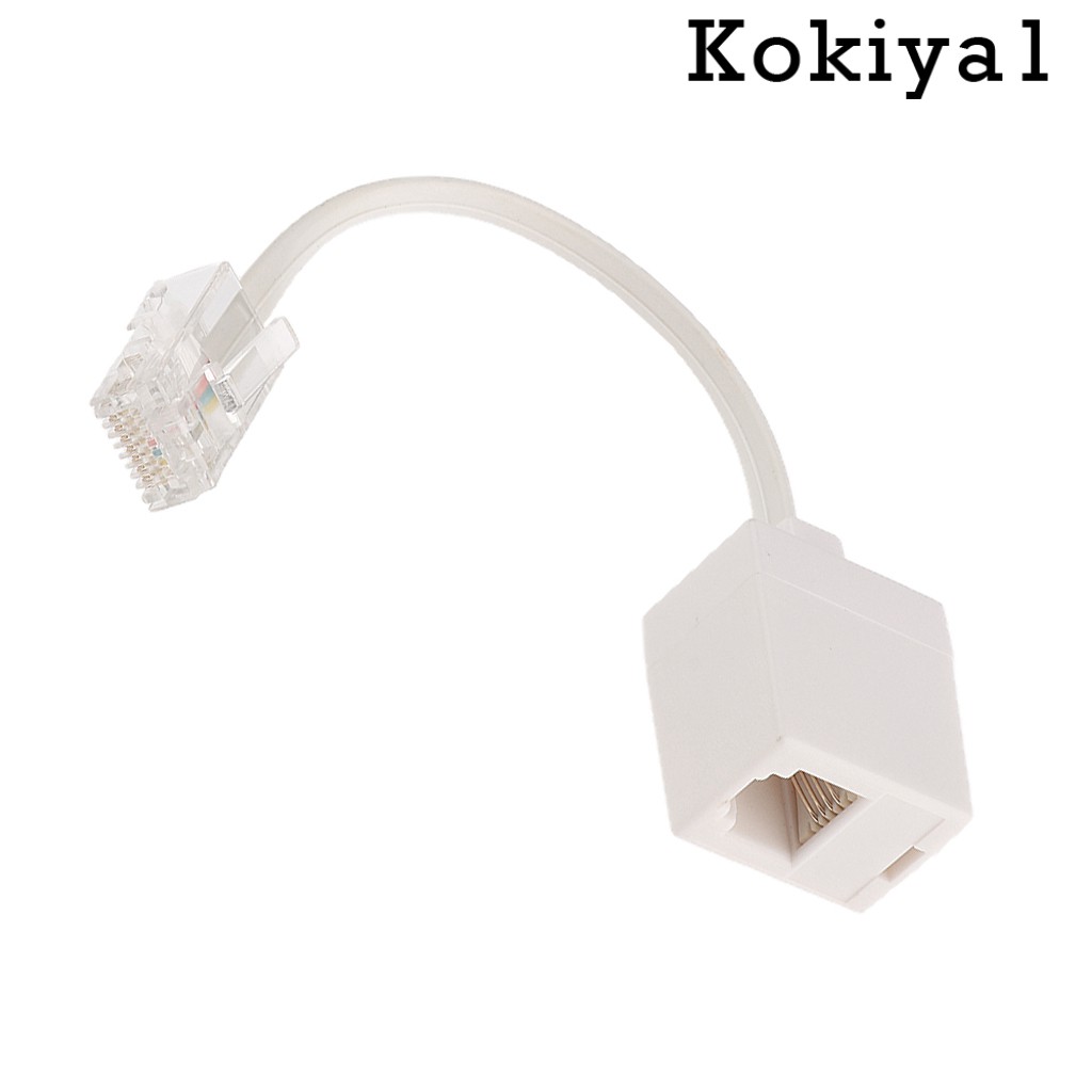 [ขายดี] สายเคเบิลต่อขยายโทรศัพท์ RJ45 เป็น RJ11 สําหรับบ้าน สํานักงาน