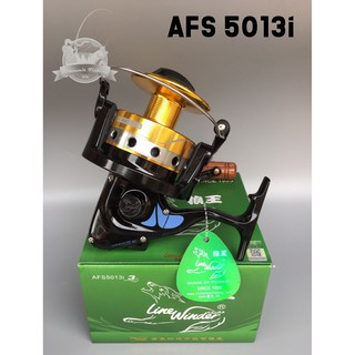 รอกสปินหมาป่า Line Winder รุ่น AFS 5013i ดำ/ทอง