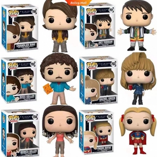 Funko Pop ! ( Friends ) Rachel Green Ross Geller 702 # โมเดลตุ๊กตาไวนิลของเล่นสําหรับเด็ก