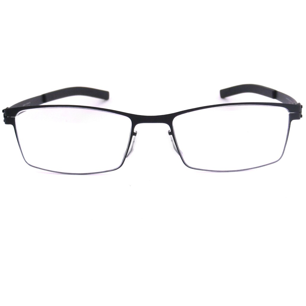 Ic Berlin แว่นตารุ่น 009 C-1 สีดำ Toru N กรอบเต็ม ขาข้อต่อ วัสดุ สแตนเลส สตีล Eyeglass ทางร้านเรามีบริการรับตัดเลนส์