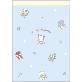 Memo A6 ลาย Sanrio Characters Blue