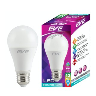 LED A60 13W Coolwhite E27 (30,000 Hrs.) EVE