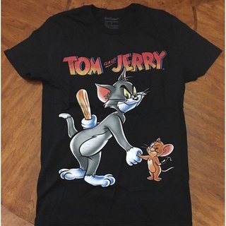 เสื้อยืดแขนสั้นลําลอง คอกลม พิมพ์ลายการ์ตูน Hannaba Bella TV Tom and Jerry พลัสไซซ์ เหมาะกับการเล่นฟิตเนส แฟชั่นฤดูร้อน