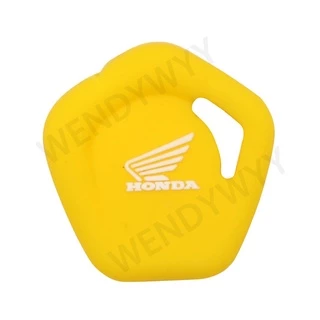 ปลอกกุญแจ ทำจากซิลิโคน สําหรับรถจักรยานยนต์ Honda Click Wave Alpha 125i Dash 125 Ex5 Future Fi Beat