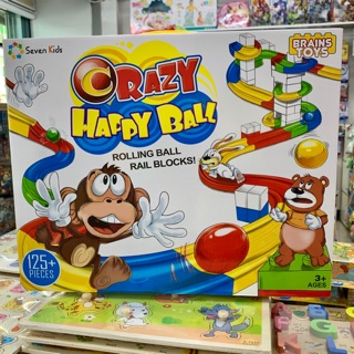 ตัวต่อรางลูกแก้วหรรษา Cazy Happy Ball