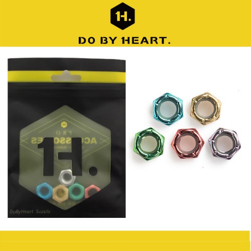 ชุดน็อตล้อ แกนทรัค DBH Do by Heart Skateboard Axle Nut รับประกันของแท้ สินค้าพร้อมส่ง