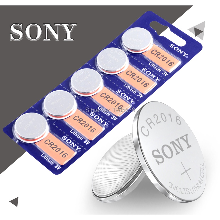 50pcs cr2016 Sony BR2016 DL2016 LM2016 KCR2016 ECR2016 3v button ...