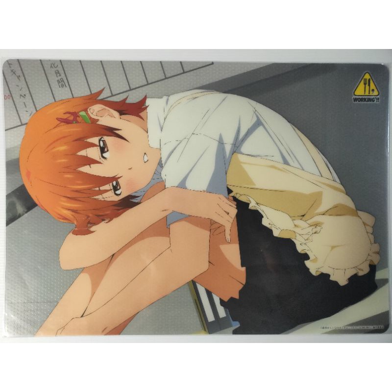 แผ่นรองอนิเมะ A3 CLEAR DESK MAT WORKING !! (29.7×42)