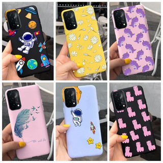 เคสโทรศัพท์แบบนิ่ม กันกระแทก ลายการ์ตูนไดโนเสาร์ สำหรับ OPPO A74 4G 5G 2021 CHP2219 CPH2197 CPH2263