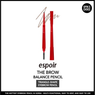 [พร้อมส่ง] 🇰🇷 Espoir THE BROW BALANCE PENCIL (ปากกาเขียนคิ้ว อเนกประสงค์)