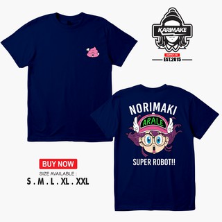 เสื้อยืดผ้าฝ้ายพิมพ์ลายแฟชั่น เสื้อยืด ลายการ์ตูนอนิเมะ DR SLUMP ARALE NORIMAKI