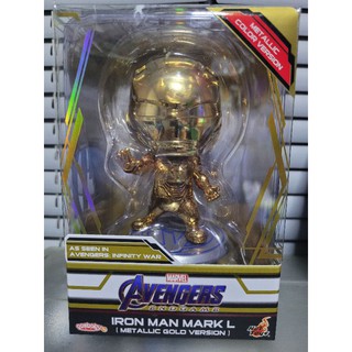 โมเดล Hot Toys : Cosbaby :Iron Man Mark L (Metallic Gold Version)